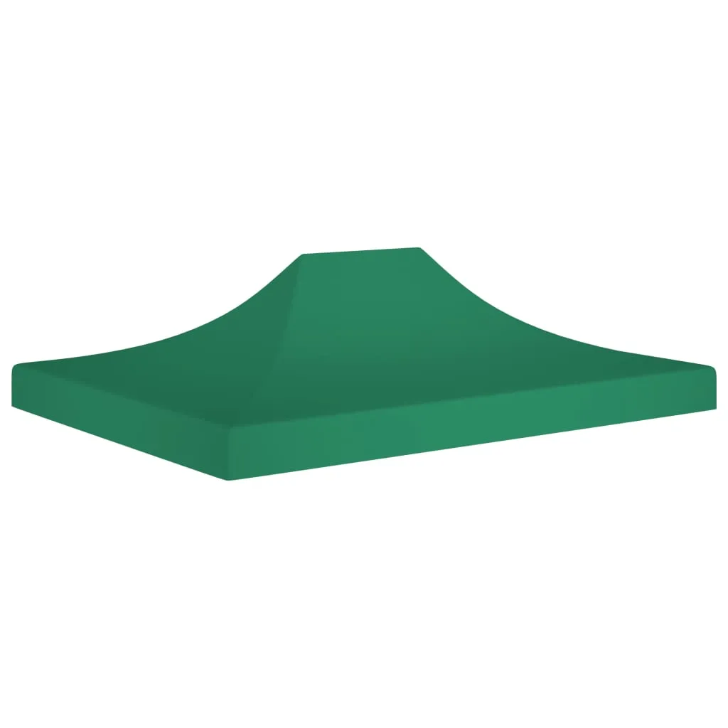 vidaXL Party Tent Roof 4.5x3 m Green 270 g/m²