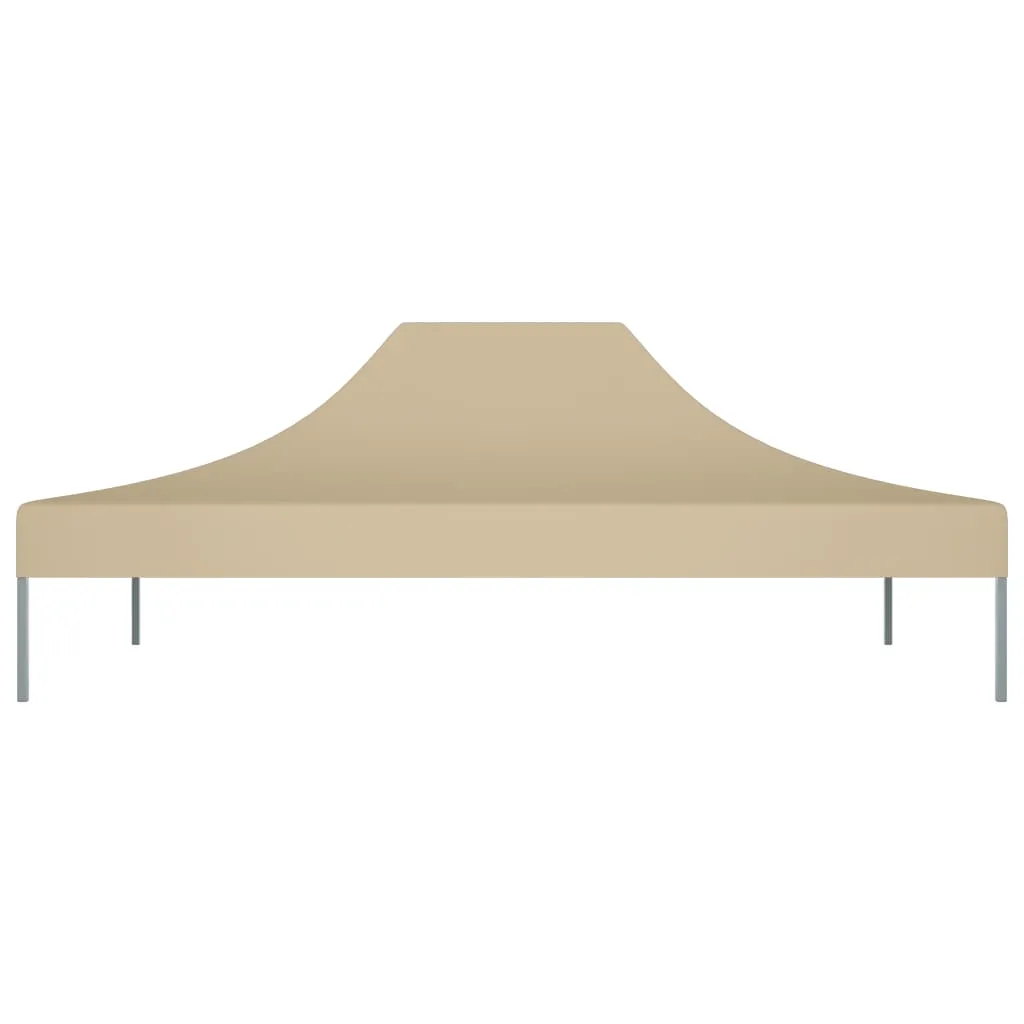vidaXL Party Tent Roof 4x3 m Beige 270 g/m²