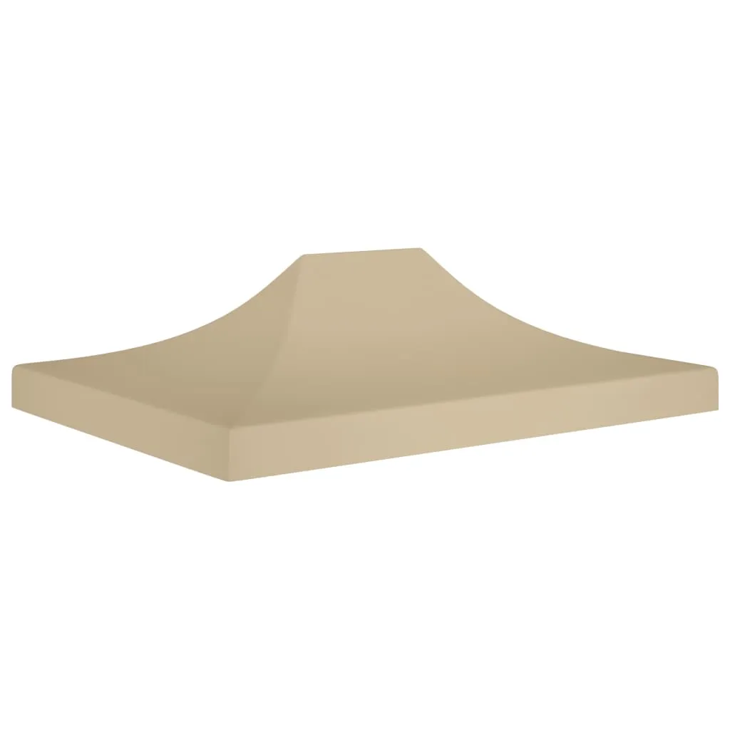 vidaXL Party Tent Roof 4x3 m Beige 270 g/m²