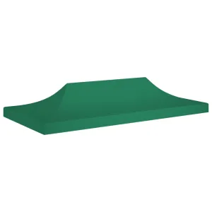 vidaXL Party Tent Roof 6x3 m Green 270 g/m²