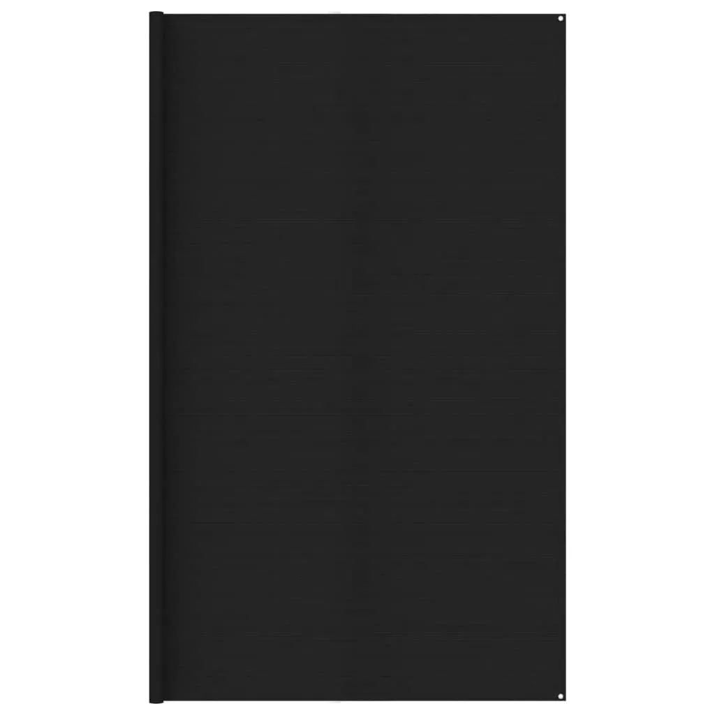 vidaXL Tent Carpet 400x500 cm Black
