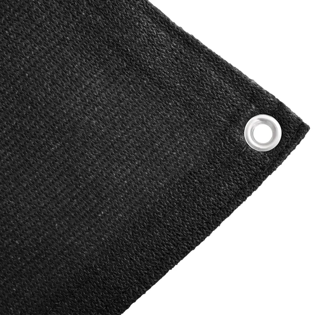 vidaXL Tent Carpet 400x500 cm Black