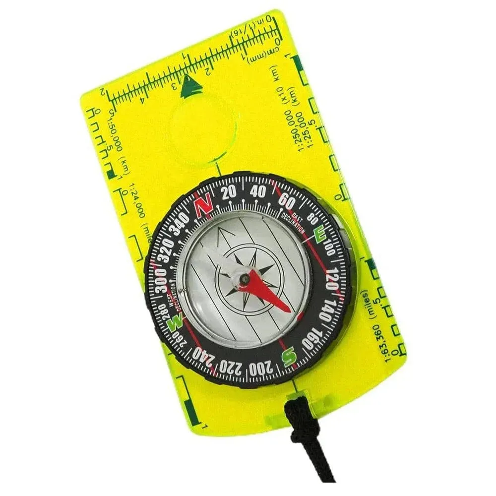 Waterproof Compass Outdoor Gadget Navigation Hiking Compass Camping Orienteering Backpacking Map Reading Compass for Scout Kids